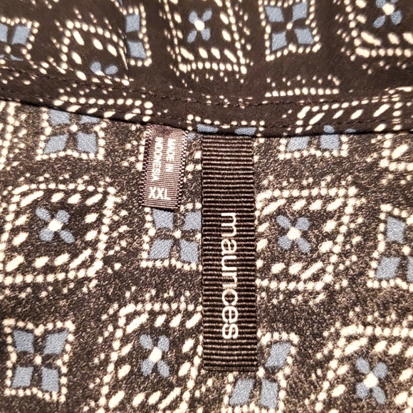 Maurices Dressy Geometric Patterned Tank - Picture 15 of 16